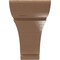 Ekena Millwork 5"W x 30"D x 10"H Thin Olympic Rough Cedar Woodgrain TimberThane Corbel, Primed Tan CORUR05X30X10OLYRCPR - alternate 2